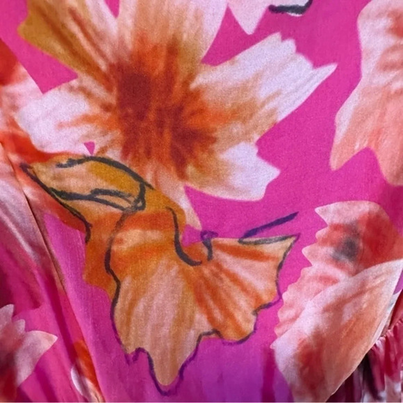 Lara G.Silk Blend midi dress - Picture 8 of 12